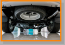 The spare tire and jack assembly must be on board during an ADAS calibration