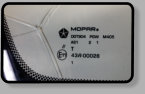 Phoenix Glass, Mopar/PPG Windshield Logo
