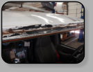 Another example of a windshield installation done with poor workmanship on a Chevy Express Van