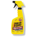 STP Son of a Gun is a good product to use on rubber window glass run channels