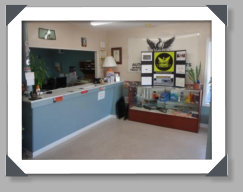 Photos of our office and customer waiting area