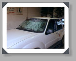 Photos of unusual car, truck and SUV windshield breakages we have repaired over the years